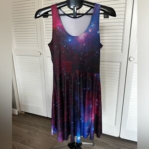 Blackmilk Reversible Galaxy Dress Size L